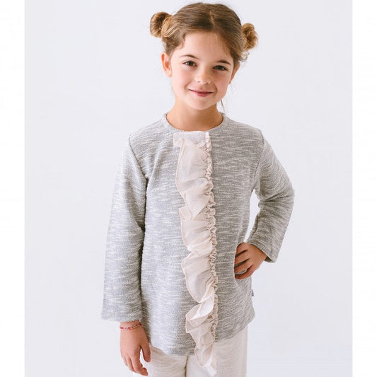 CARDIGAN ROUCHES