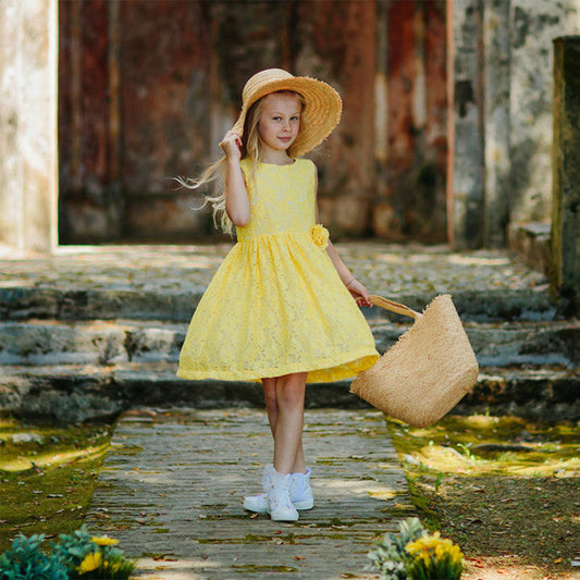 ABITO PIZZO GIALLO