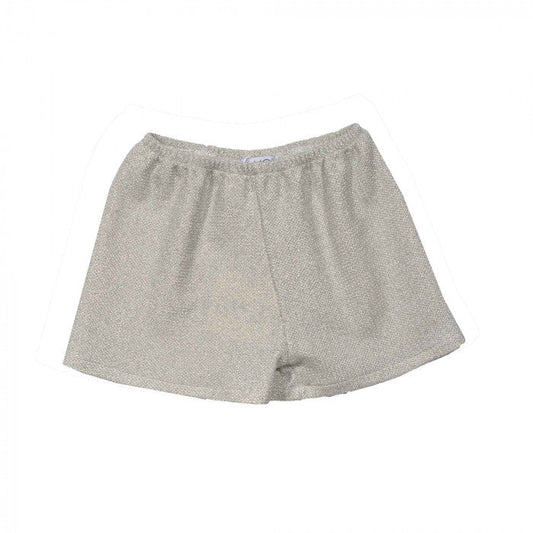 CULOTTE IN FELPINA ARGENTO