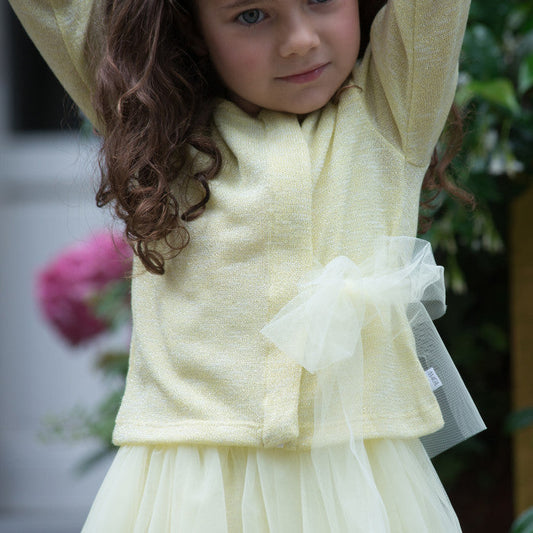 CARDIGAN ZIPPATO IN MAGLINA